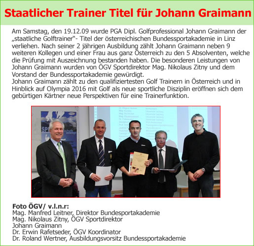 Staatlicher Trainer